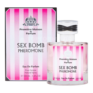 Туалетная вода Eau De Parfum Sex Bomb Pheromone Маракуйя, грейпфрут, ананас, танжерин, клубника, женская, 100 мл
