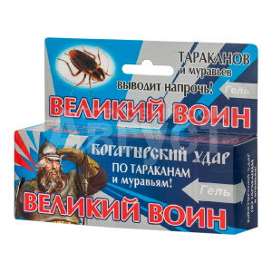 Гель от тараканов Блокбастер от тараканов и домовых муравьев, 45 г