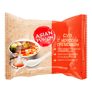 Суп ASIAN FUSION с морским гребешком, 12 г