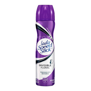 Дезодорант-антиперспирант женский Lady Speed Stick Invisible Floral Цветочная Вуаль, аэрозоль, 150 мл