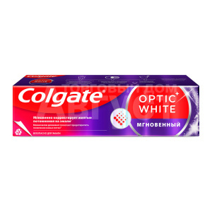 Зубная паста Colgate Optic White Мгновенный отбеливающая, 75 мл
