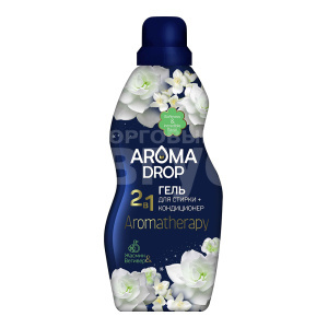 Гель для стирки Aroma Drop Aromatherapy + кондиционер 2 в 1, Жасмин и Ветивер, 1 л