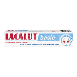 Зубная паста Lacalut basiс, 75 мл