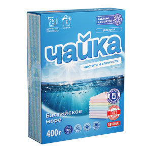 Стиральный порошок Чайка Балтийское море, автомат, 400 г