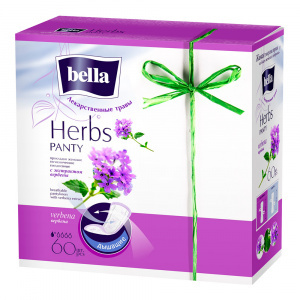 Прокладки ежедневные Bella Panty Herbs Verbena, 60 шт