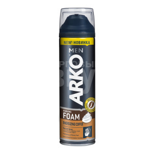 Пена для бритья Arko Men coffee, тонизирующая, 200 мл
