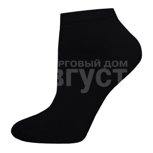 Носки женские Брест 20С1233 000 укороченные, без рисунка, размер 25, черный