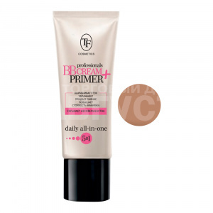 Крем BB для лица Triumf BB Cream+Primer основа под макияж увлажняющая 5 в 1, темный, тон 03, 20 мл