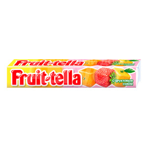 Жевательная конфета Fruit-tella ассорти 41г