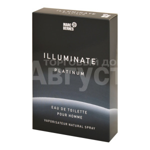 Туалетная вода Illuminate Platinum древесный аромат, мужская, 100 мл