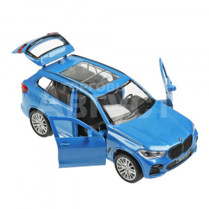 Машина X5X6-12DB12-MIX Технопарк BMW X5/X6 инерционная, 12 см, металл