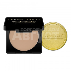 Пудра компактная Art-Visage Perfect Skin для жирной и смешанной кожи, теплый беж, тон 211