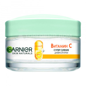 Крем для лица SKIN NATURALS Витамин С супер сияние, дневной, для всех типов кожи, 50 мл