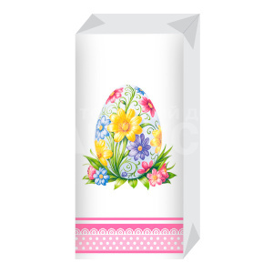 Салфетки бумажные Bouquet de Luxe, 2-х слойные, 33*33 см, Пасхальный набор, 20 листов