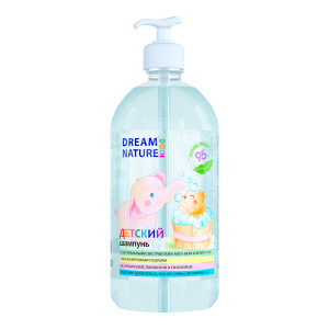 Шампунь детский Dream Nature Алоэ-вера и белый чай, 1 л