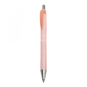 Ручка Brauberg 144220 Stripes Pastel шариковая автоматическая, синий