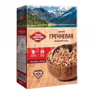 Крупа Агромастер Гречневая 5*80 г
