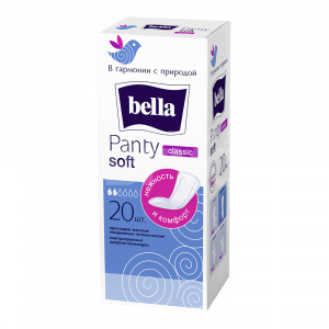 Прокладки ежедневные Bella Panty Soft Classic, 20 шт