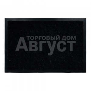 Коврик ребристый дверной 50*80см TRIP VORTEX чёрный