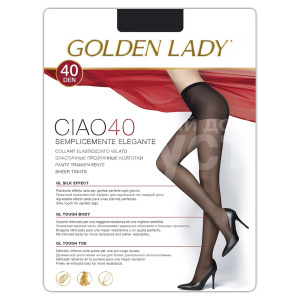 Колготки Golden Lady Ciao 40 den, размер 4, daino (загар)