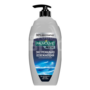 Гель для душа Palmolive Men 3 в 1 Экстремально освежающий Арктический ветер, мужской, 750 мл