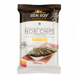 Чипсы Sen Soy нори Оригинал, 4,5 г