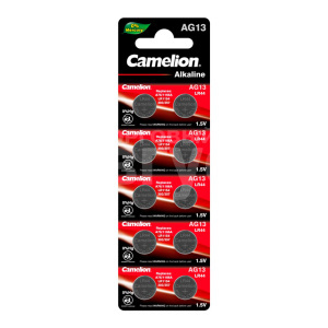 Батарейка Camelion АG13 LR1154, 303/357, алкалиновая, 1 шт