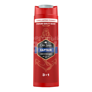 Гель для душа Old Spice 2 в 1 Captain, мужской, 400 мл