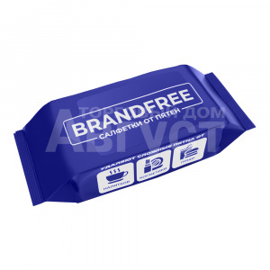 Влажные салфетки Brandfree для отбеливания и удаления пятен, 1 шт