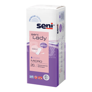 Прокладки урологические SENI LADY micro, 20 шт