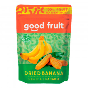 Банан Good Fruit сушеный, 100 г