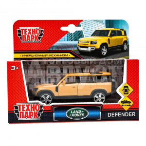 Машина 2206C0123-R1 Технопарк Land Rover Defender, инерционная, 10,5 см, металл, в ассортименте