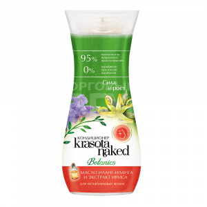 Кондиционер для волос Krasota Naked Botanics Сила и рост, для ослабленных волос, 265 мл