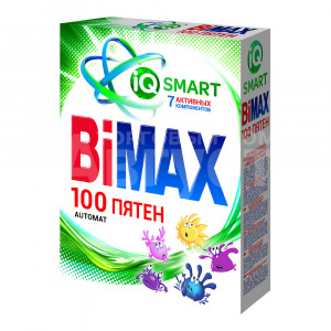 Стиральный порошок Bimax 100 пятен, для ручной стирки, 400 г