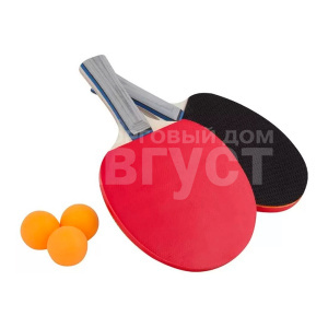 Игровой набор 323140 Победитъ 2 ракетки, 3 мяча, в чехле, 25*15 см