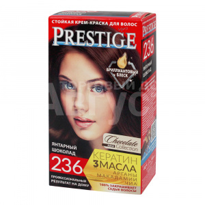 Крем-краска для волос Prestige тон 236, янтарный шоколад