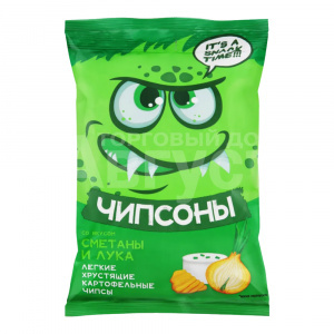 Чипсы Чипсоны Сметана, 40 г