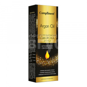 Сыворотка для лица Compliment ARGAN OIL мгновенное обновление, 50 мл