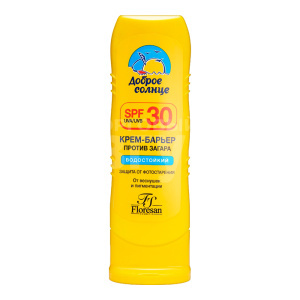 Крем для загара Флоресан от загара, веснушек и пегминтации SPF30, 125 мл