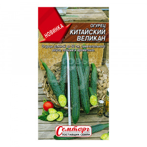 Семена АЭЛИТА огурец Китайский великан, цветной пакет, 10 шт