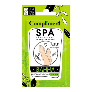 Ванночка для ног Compliment саше Ванна ароматическая, 7 мл