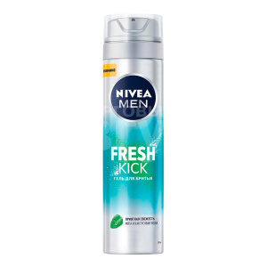 Гель для бритья Nivea Fresh kick, 200 мл
