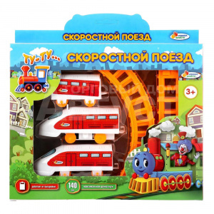 Игрушка 1909B025-R Играем вместе Железная дорога, длина пути, 140 см