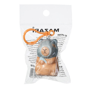Игрушка M-20416 Брелок Капибара, 8 дизайнов 6*4 см
