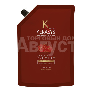 Шампунь Kerasys Oriental Premium увлажнение с аминокислотами, запасной блок, 500 мл