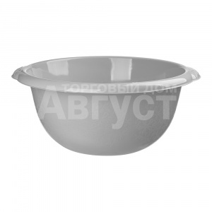 Таз пластиковый Etna 221221335/03 круглый, универсальный, серый, 9 л