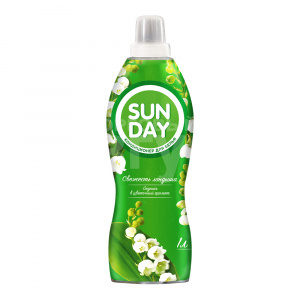 Кондиционер для белья Sunday Свежесть ландыша, 1 л