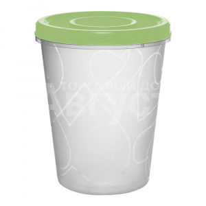 Контейнер для продуктов SE188911050 Sugar&Spice Vanilla, круглый, пластик, фисташка, 1 л