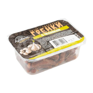 Гренки Лутовские ржано-пшеничные, со вкусом чеснока,в контейнере, 100 г