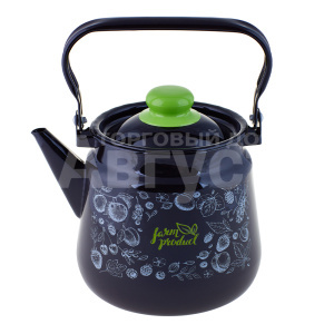 Чайник Appetite 1с26с Berry, без свистка, эмалированный, 3,5 л